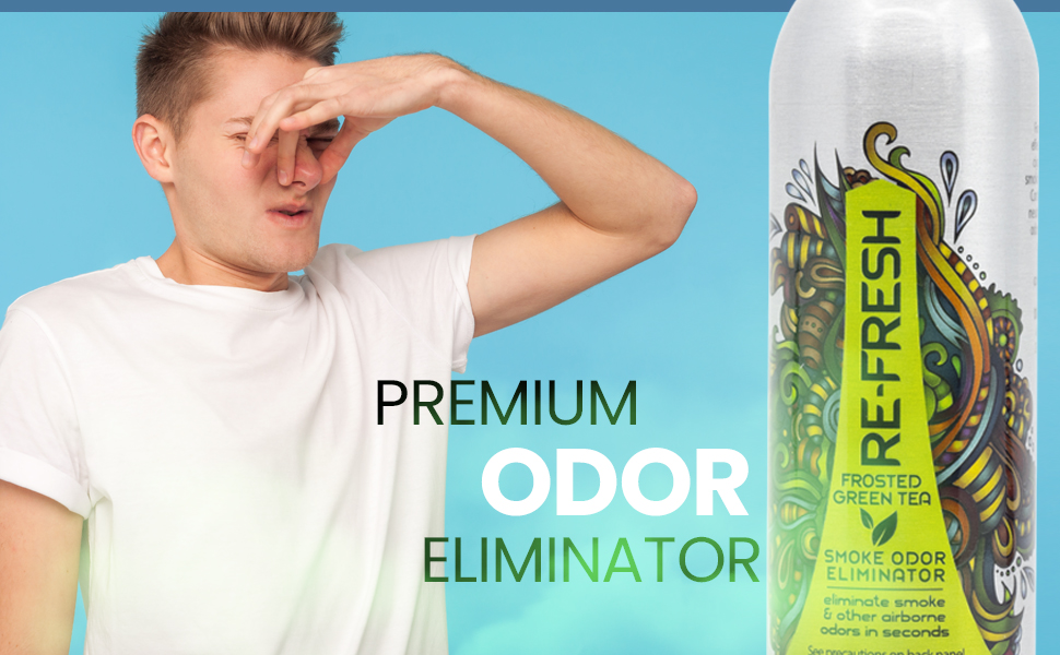 Re Fresh Smoke Odor Eliminator 4oz Professional Air Freshener Spray Quick and