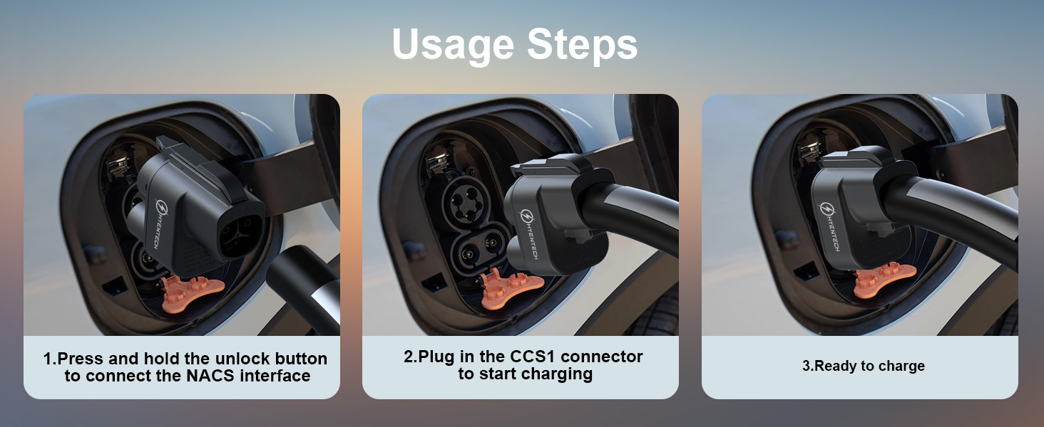 hyentech NACS to CCS Adapter