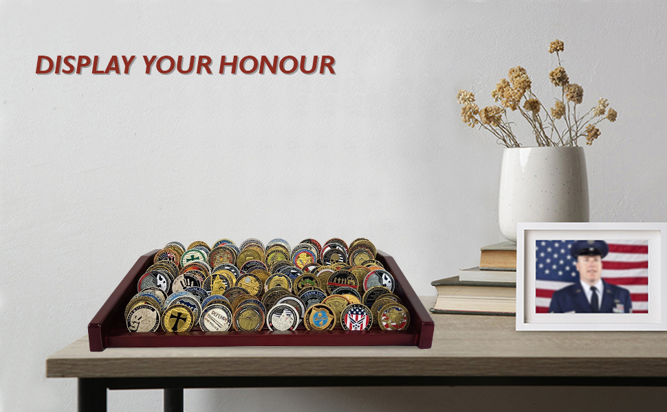 challenge coin display
