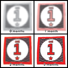 high contrast visual learning stimulation brain development blurry strengthen infant coordination 