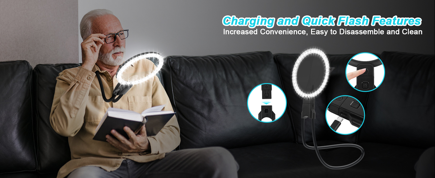 Charging and Quick Flash Features