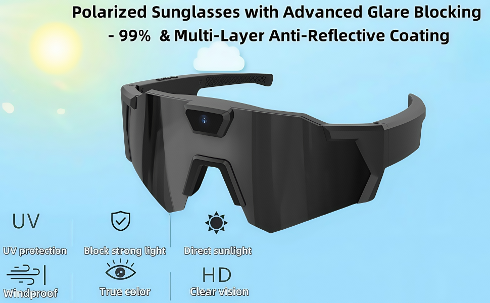 video recording glasses   sunglasses with camera    glasses camera   camera