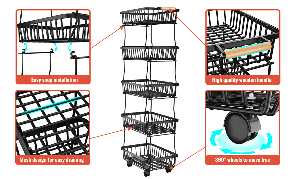 Fruit Vegetable Basket