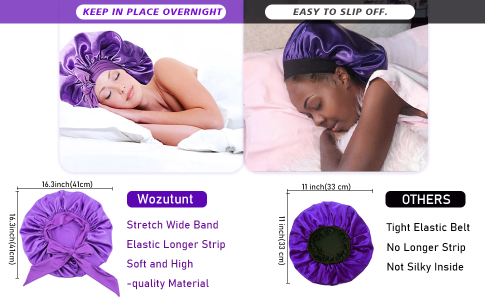 hair bonnets for women