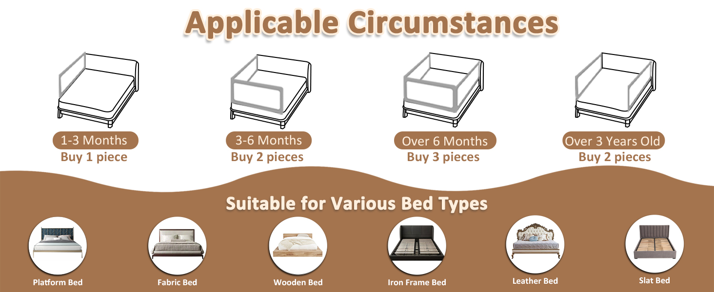 toddler bed rail foldable bed guard fall protection baby children 150cm 180cm 200cm