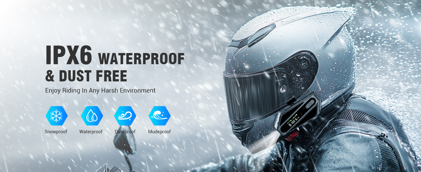 bluetooth motorcycle headset