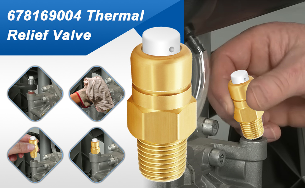 678169004 Thermal Relief Valve2 PACK,Brass Thermal Release