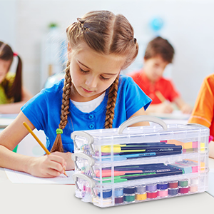 2 Set of 3 Tier Multifunctional Storage Box