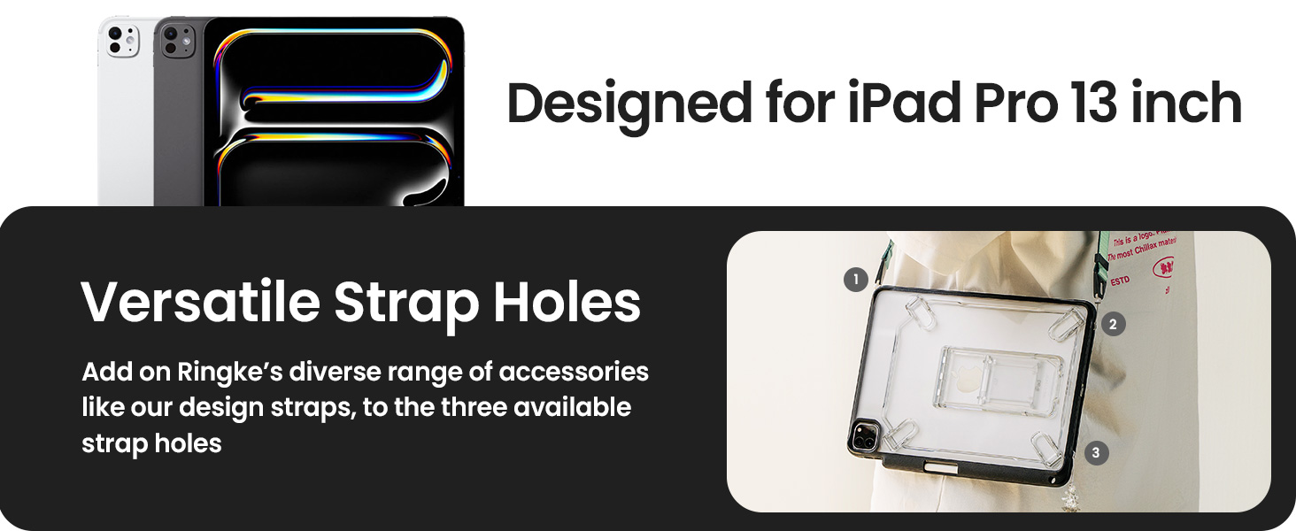iPad Pro 13 inch (M4) Case back cover