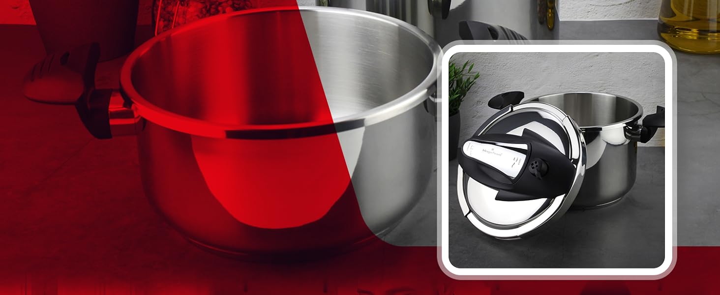 QUICK PRESSURE COOKER; FAST PRESSURE COOKER; PRESSURE COOKER; RAPID PRESSURE COOKER