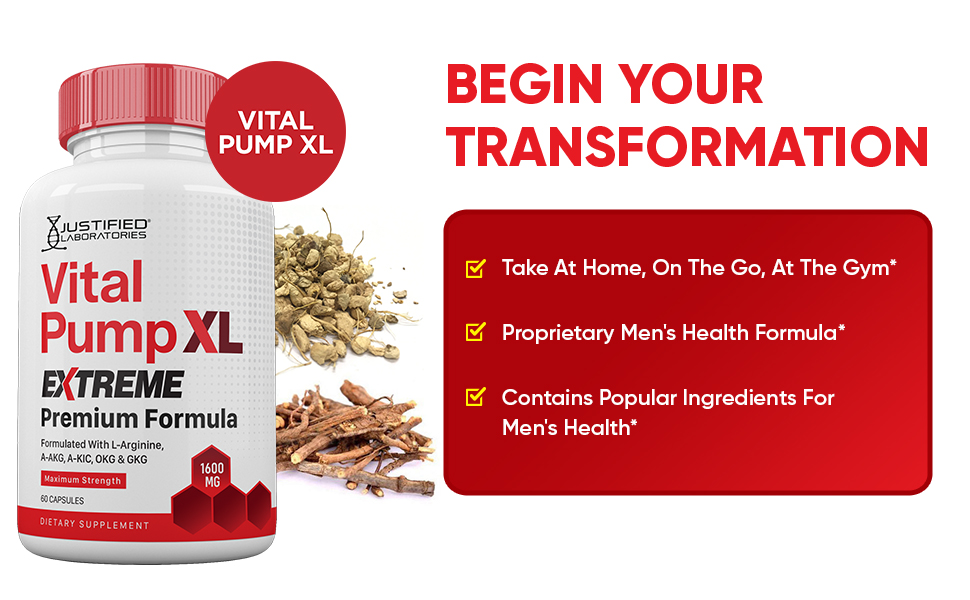 Amazon.com: (2 Pack) Vital Pump XL Extreme Pills 1600MG