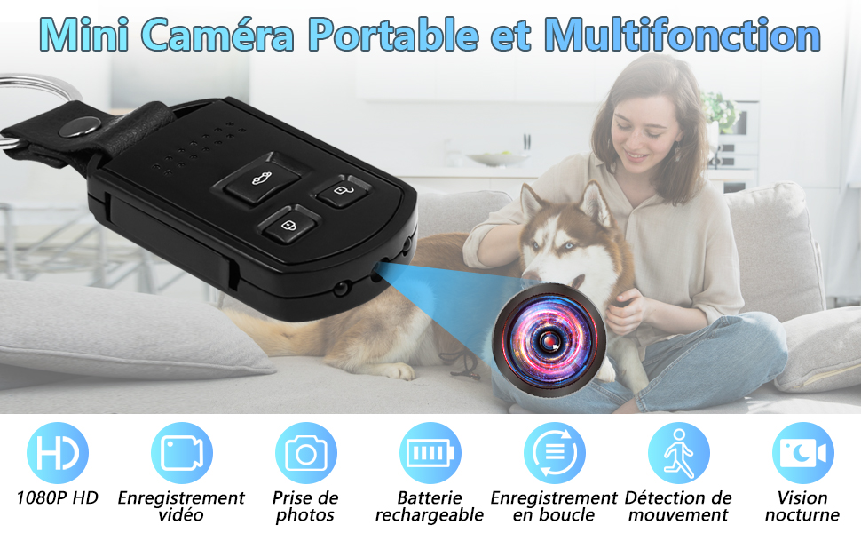 Key features of UYIKOO Mini Spy Camera