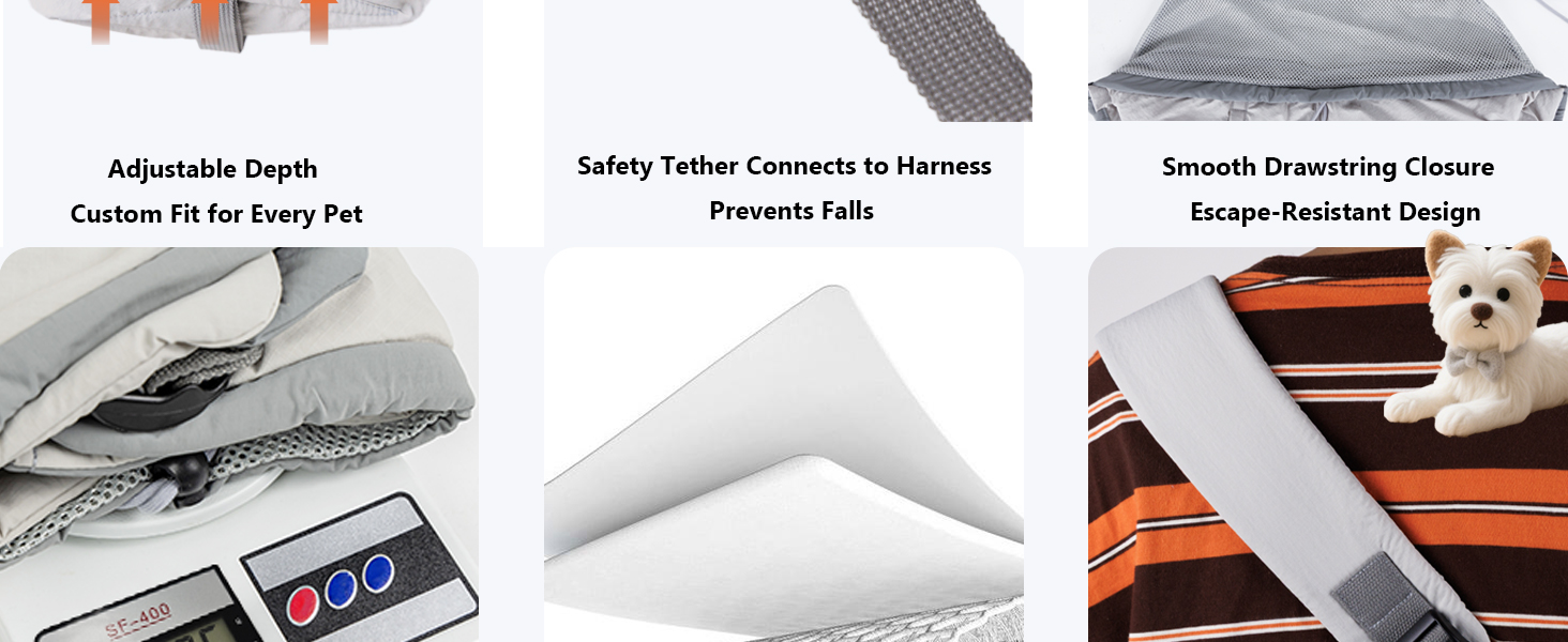 Dog Carriers for small dogs Soft Carry Slings Front backpack for cats Puppies