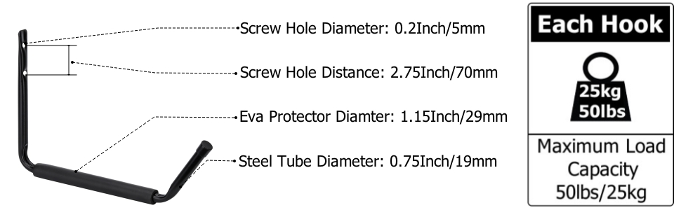 Kayak Storage Rack Max Load Capacity