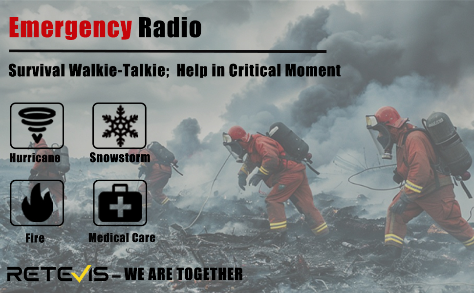 Retevis RT81 Waterproof DMR Radios,IP67,Walkie Talkies with Mic,Group Call,2200mAh,Long Range Two Way Radio for Construction Manufacture(4 Pack) 2 emergency radio