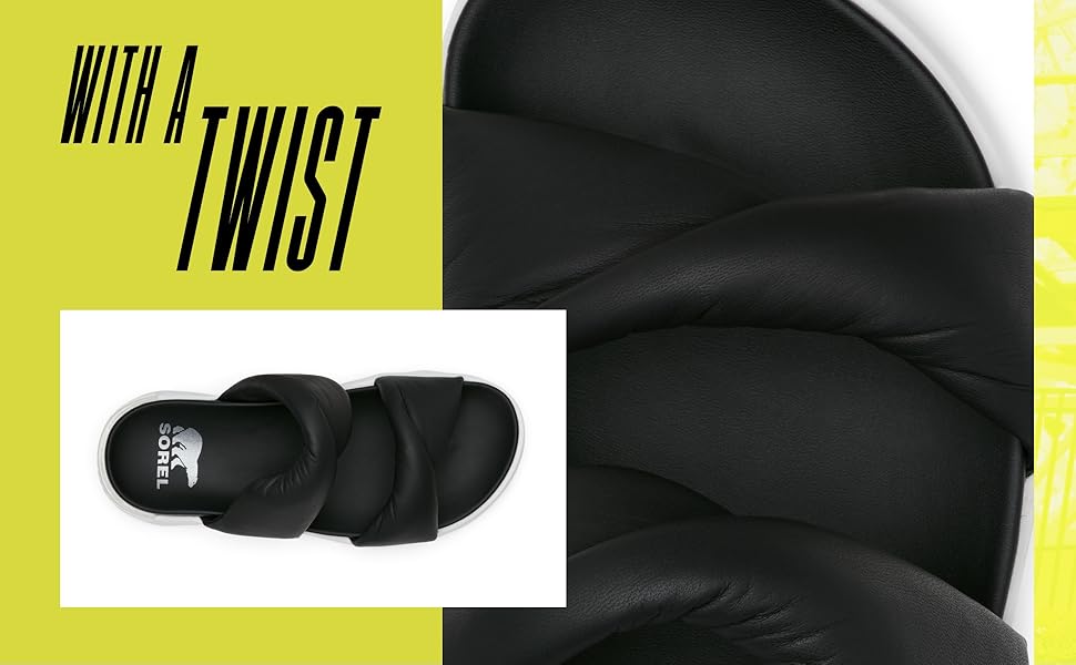 Sorel Women's Viibe Twist Slide Sandals Slides