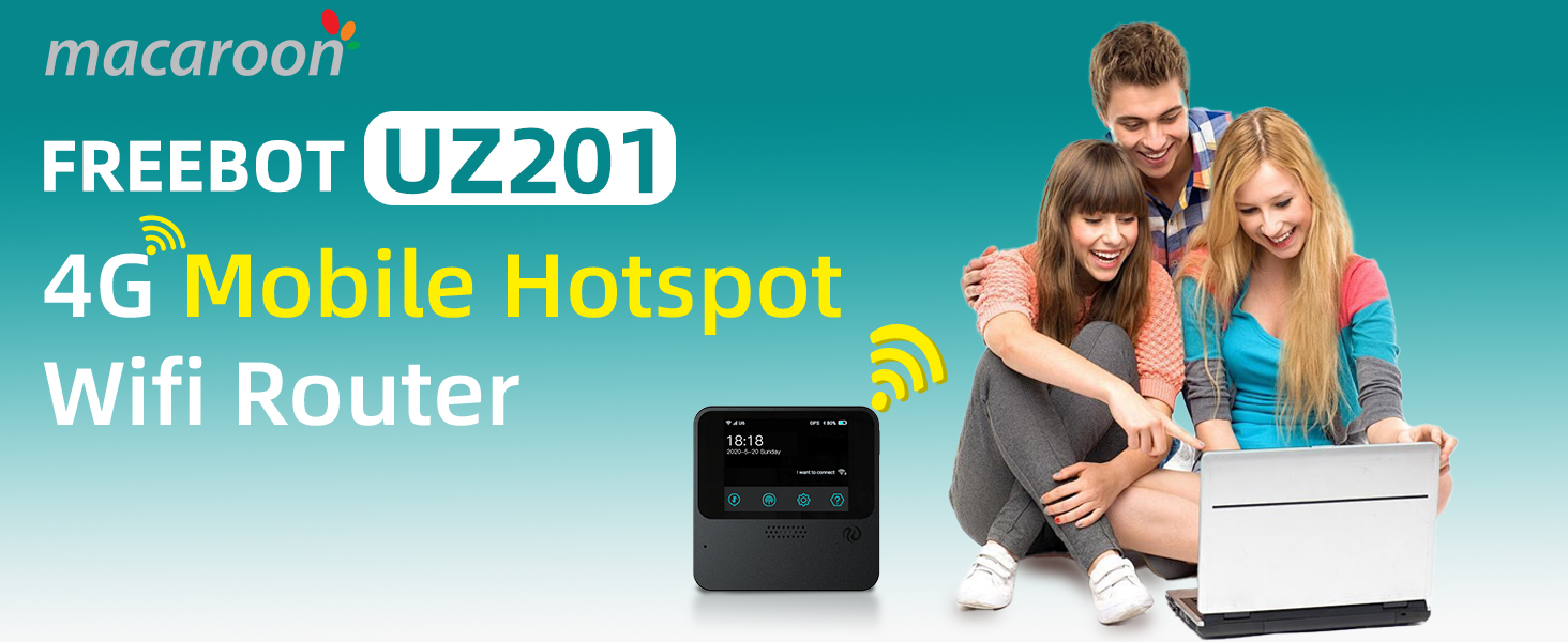 4G LTE Mobile Hotspot WiFi Router Pocket WiFi for Travel