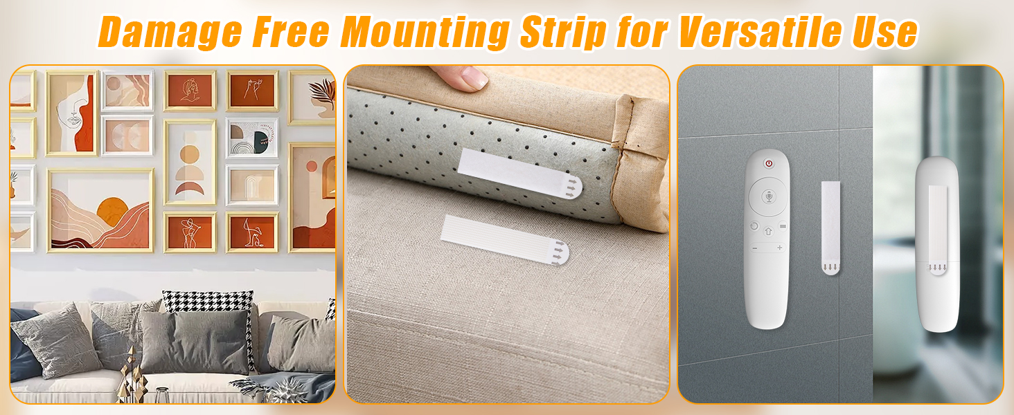 BELICOO Picture Hanging Strips Heavy Duty, 48Pairs(96 Strips) No Nails