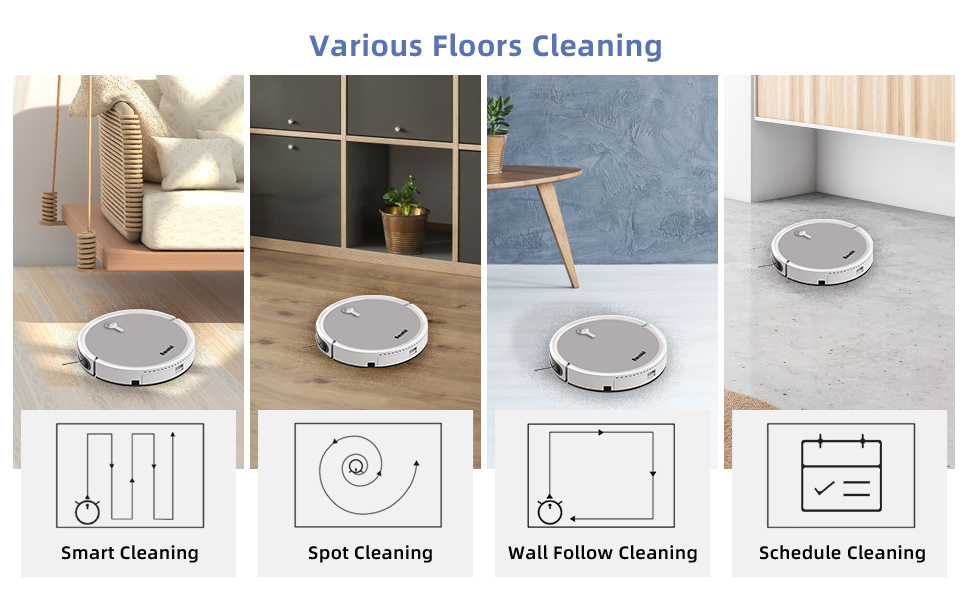 robot vacuum and mop cleaner