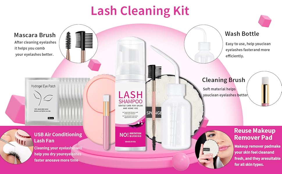 Eyelash Wash kit