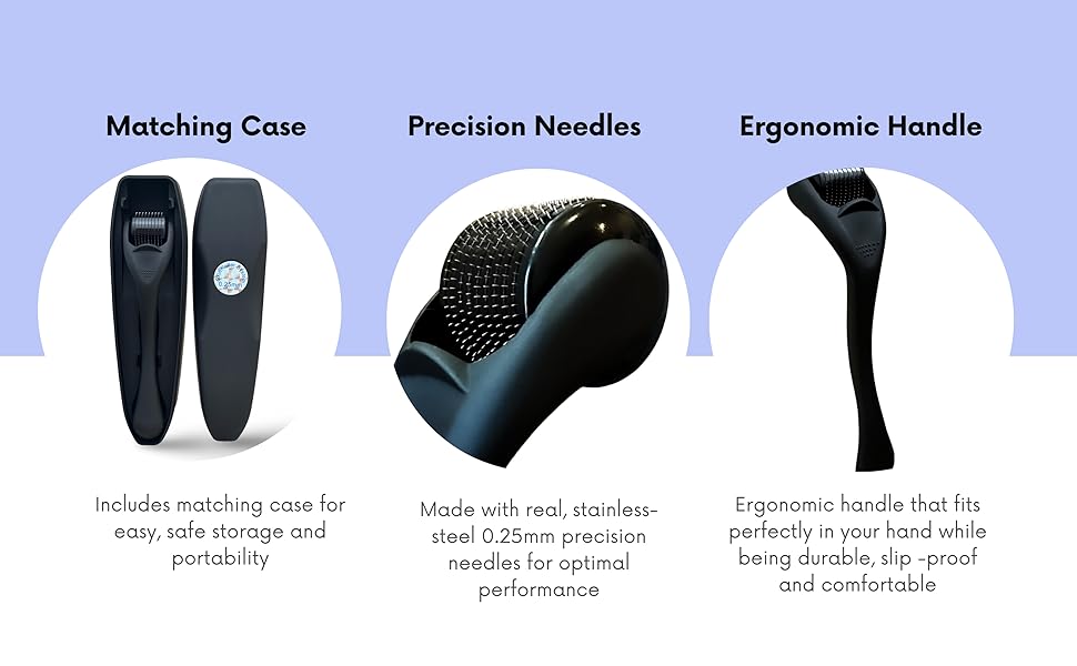 caes, needles, handle