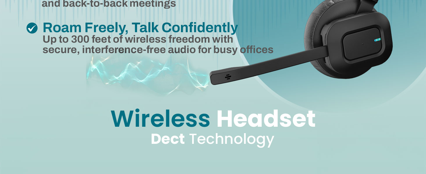 INNOTALK Pioneer Polycom wireless headset