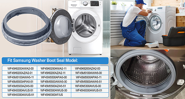 dc97-16140p washer door boot seal