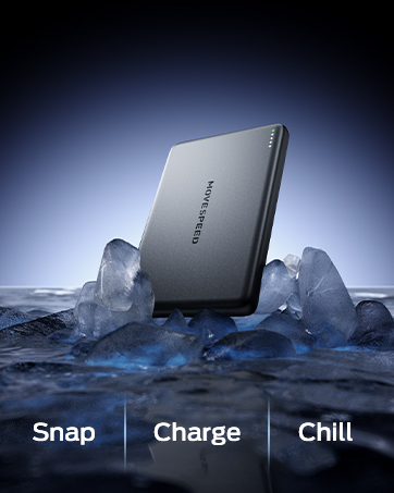 F-SPEED S05 00X 青　DEMO MOVESPEED 2025 Upgraded 0.3'' Ultra Slim MagSafe Portable