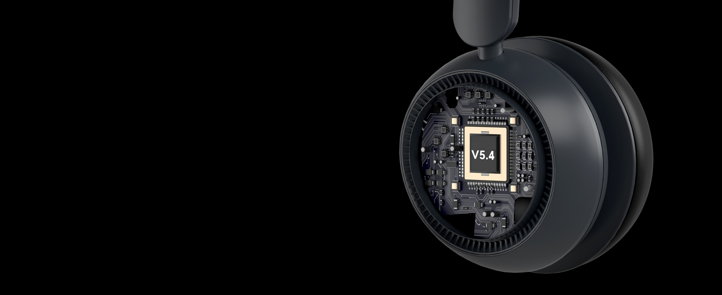 Close-up technical photo of circular black electronic component or sensor against dark background, showing internal circuitry.