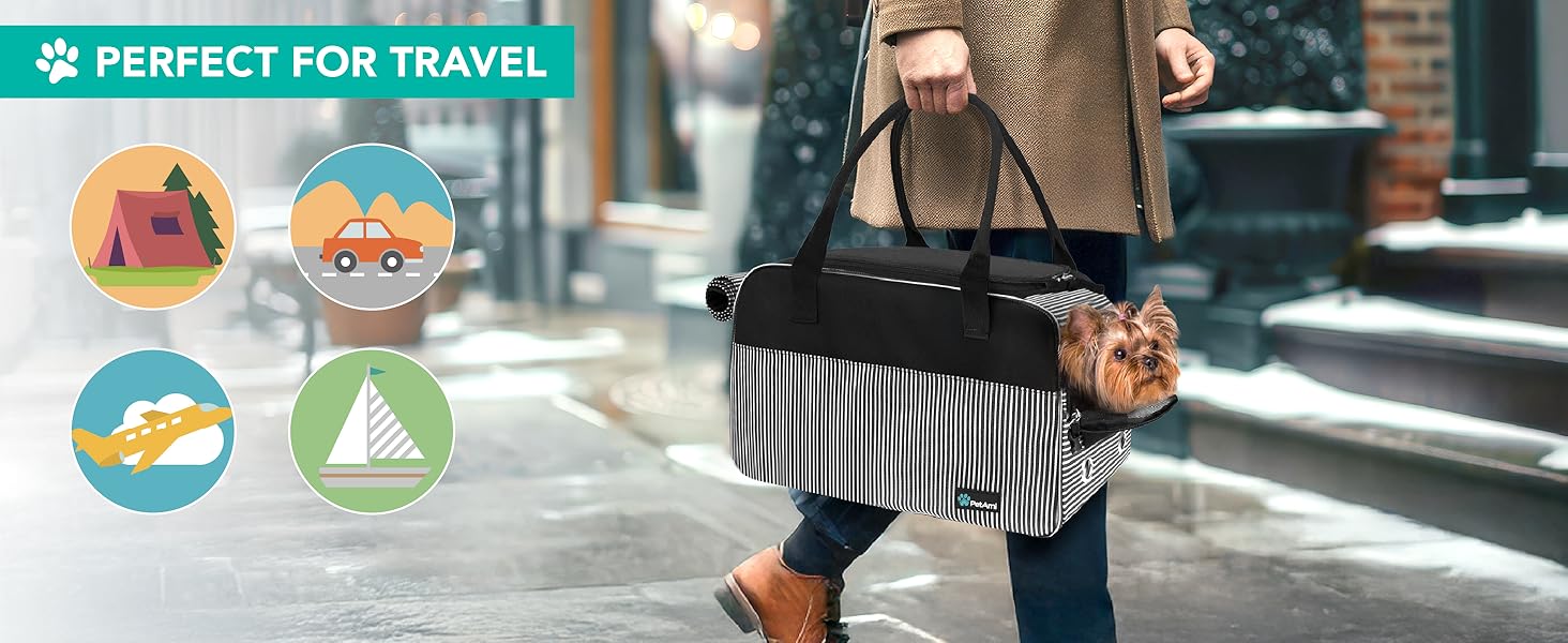 dog pet cat purse carrier small tote carrier puppy