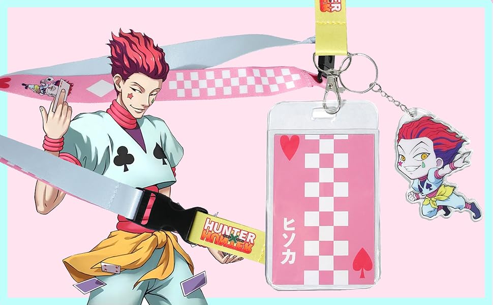 ストラップ　HUNTER×HUNTER Hunter × Hunter Hisoka Rubber Strap Keychain Charm Authentic