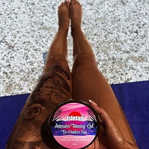dark tanning gel sunkissed intensive tanning gel