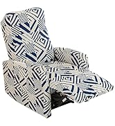 GOSTADY Recliner Chair Covers 4 Pieces Waterproof Small Recliner Sofa Slipcover Stretch Recliner ...