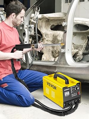 VEVOR 2600W Tire Clou Carrosserie, 3500A Soudeuse Par Points, Outil De Tire Clou 12 extracteur de bosse de voiture