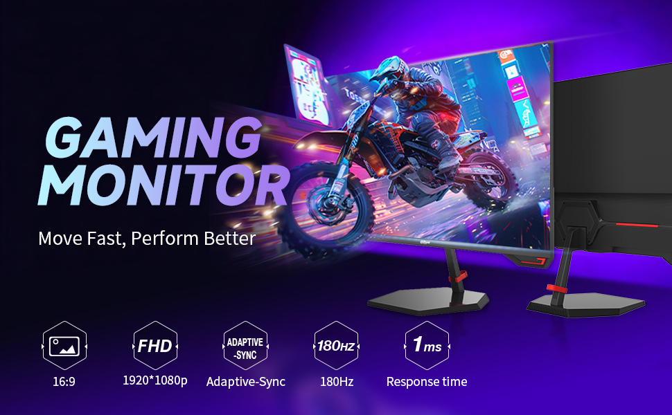 monitor gaming monitor 24 zoll pc monitor gaming monitor180hz 23,8 Zoll 24" 24 Zoll 180 Hz