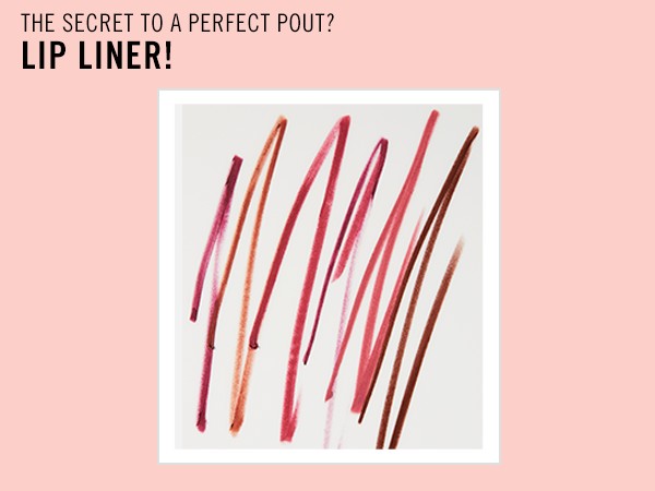The Secret to a perfect pout is lip liner