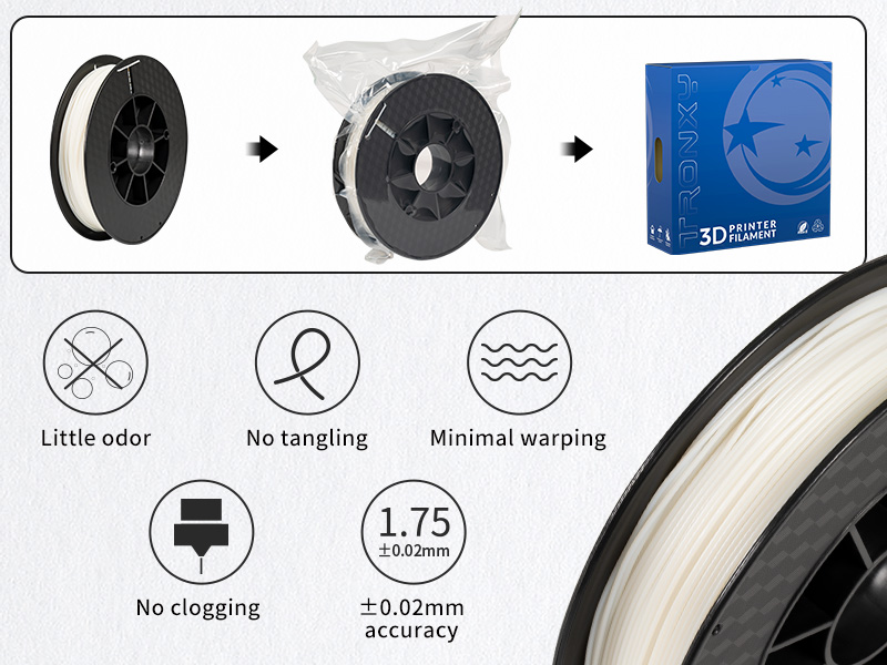 PVA water soluble filament
