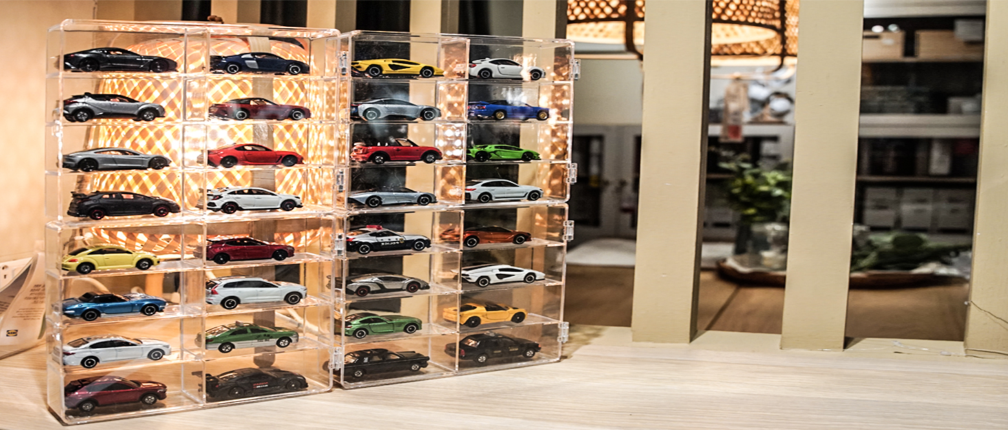 YYDS toy car display case
