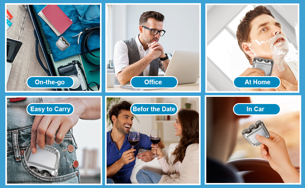 portable men electric shaver