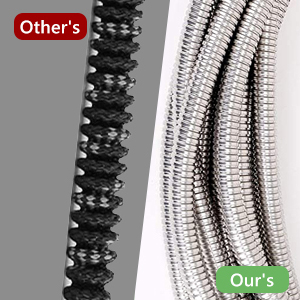 stainless steel metal garden hose