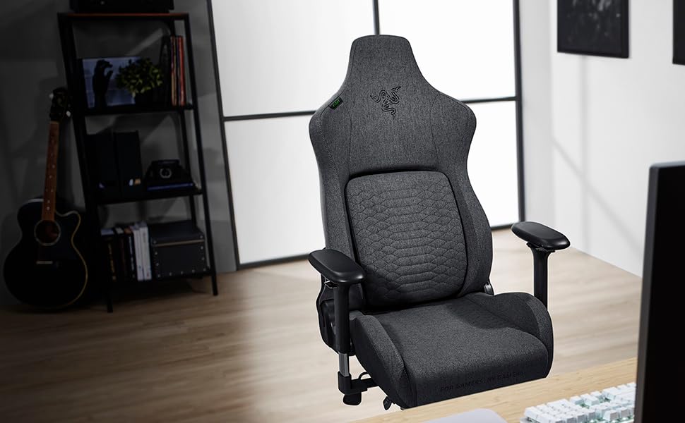 Razer Iskur Fabric Gaming Chair Ergonomic Lumbar Support System