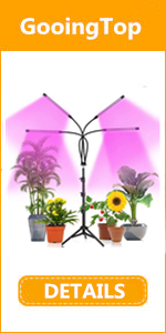 free standing grow light with stand