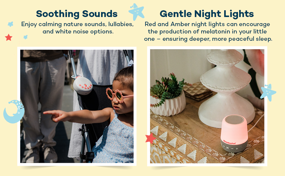 Soothings Sounds. Gentle Night Light