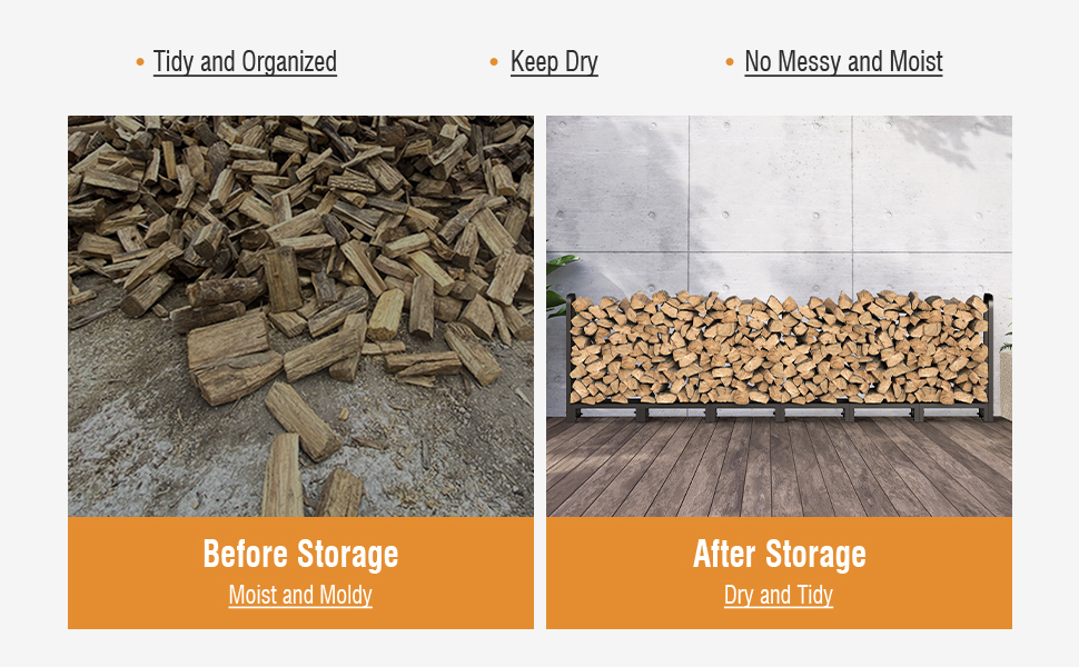 fire wood racks outdoor