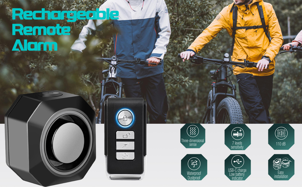 Bike Alarm with Remote
