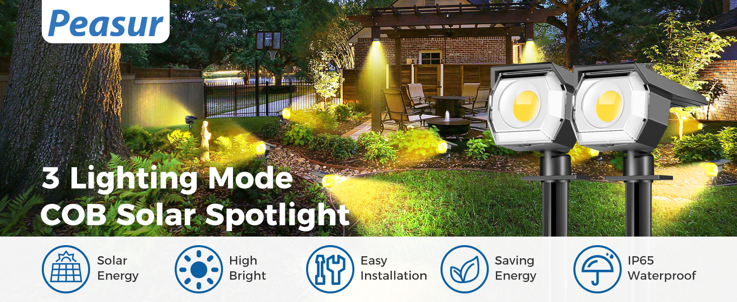 Solar spotlight