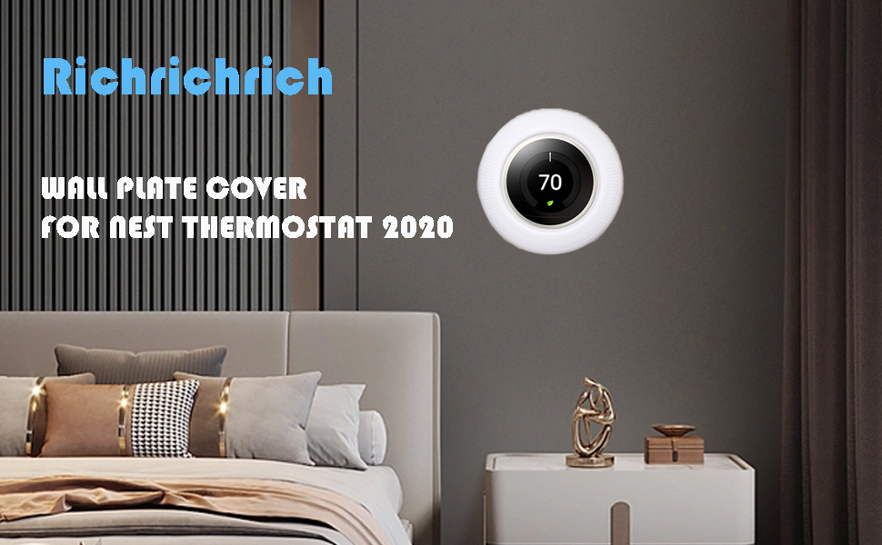Richrichrich Nest Thermostat Wall Plate,Nest Thermostat Trim Kit