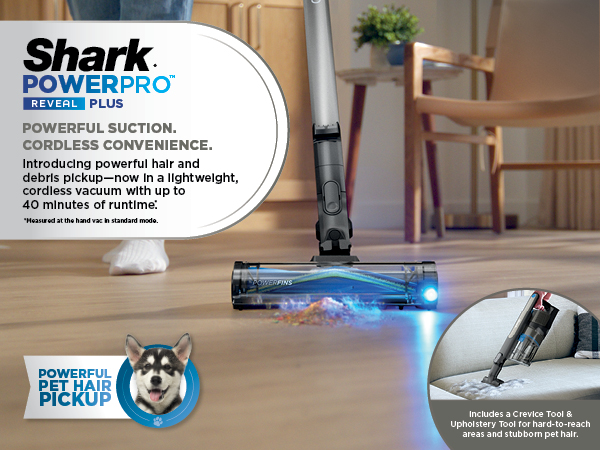 Shark PowerPro Reveal Plus Cordless Vacuum,