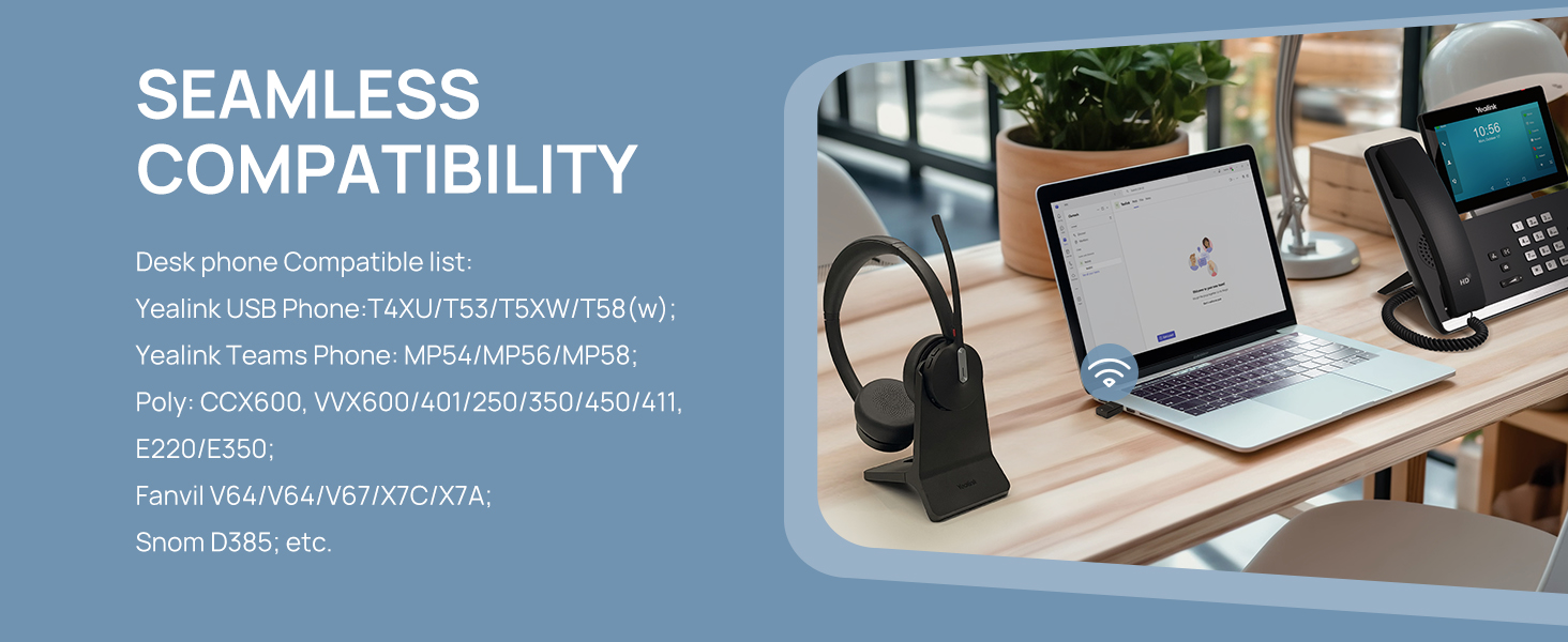 dect wireless headset