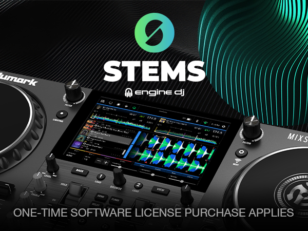 Amazon.com: Numark Mixstream Pro Go Portable DJ Controller with